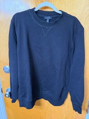 COS Black Crewneck Sweatshirt for Men